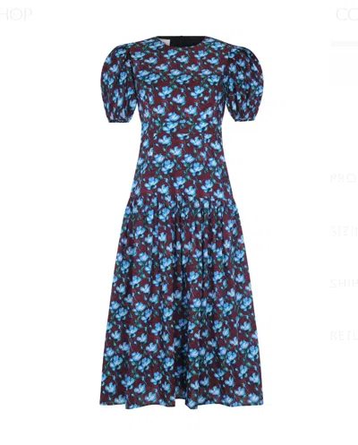 De Loreta Women's Brisa Dress In Recuerdos In Blue