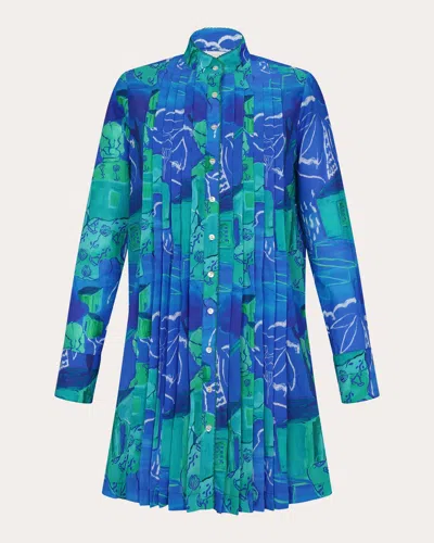 De Loreta Women's Cenote Dress In Blue