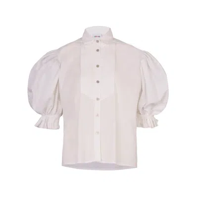 De Loreta Women's Tilo Blouse In White