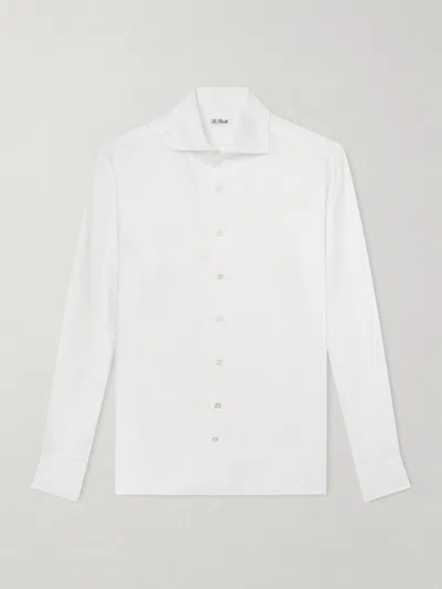 De Petrillo Linen Shirt In White