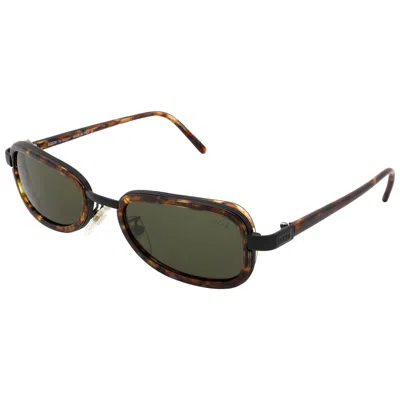 Pre-owned De Rigo Lozza Tortoise Vintage Sunglasses, Italy In Black