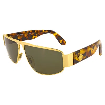 Pre-owned De Rigo Prince Egon Von Furstenberg Vintage Sunglasses 80s In Brown