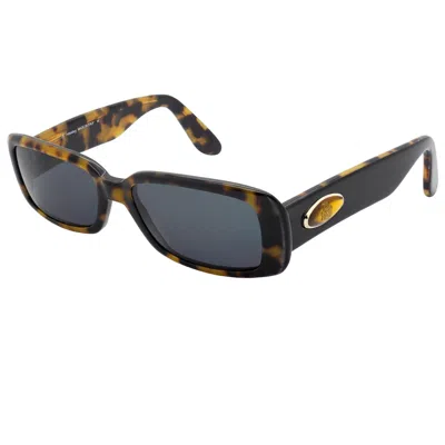 Pre-owned De Rigo Prince Egon Von Furstenberg Vintage Tortoise Sunglasses In Black