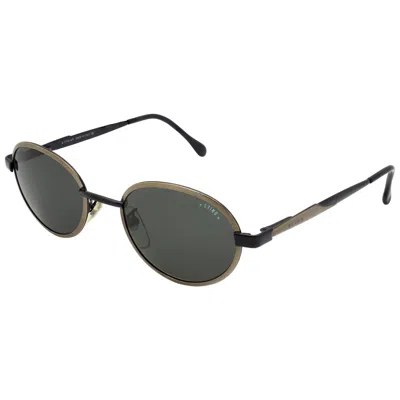 Pre-owned De Rigo Round Vintage Sunglasses By Sting, Italy In Gray