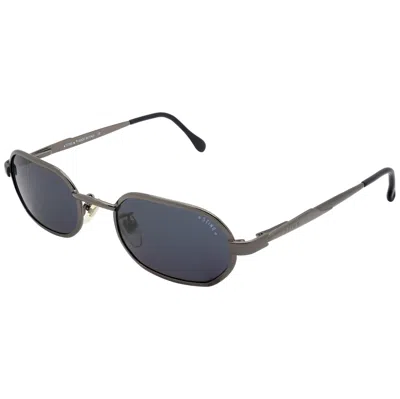 Pre-owned De Rigo Sting Hexagonal Vintage Sunglasses Spring Hinges In Gray