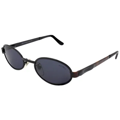 Pre-owned De Rigo Sting Sunglasses Spring Hinges, Italy In Black