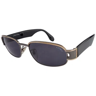 Pre-owned De Rigo Sting Vintage Sunglasses In Black
