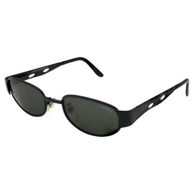 Pre-owned De Rigo Sting Vintage Sunglasses, Italy 90s In Black