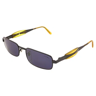 Pre-owned De Rigo Sting Vintage Sunglasses With Spring Hinges In Gray