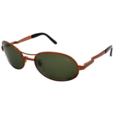 Pre-owned De Rigo Sting Wrap Vintage Sunglasses, Italy 90s In Black