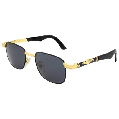 Pre-owned De Rigo Sunglasses Square By Sting, Italy 1980s In Black