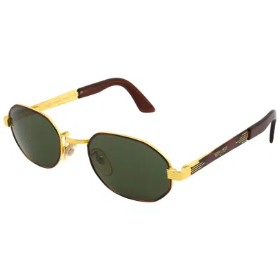 Pre-owned De Rigo Top Gun Hexagonal Vintage Sunglasses, Italy 90s In Black
