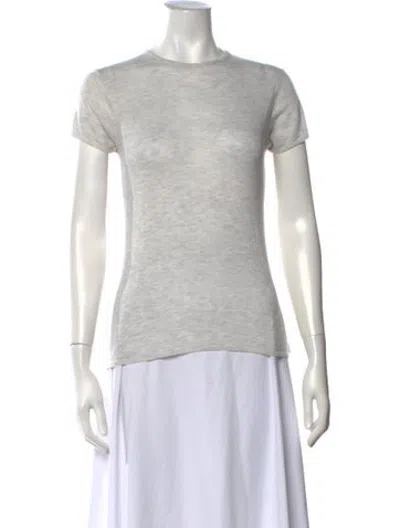 Pre-owned Dé Rococo Crew Neck Short Sleeve T-shirt In Neutrals