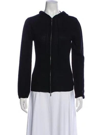 Pre-owned Dé Rococo Crew Neck Sweater In Black