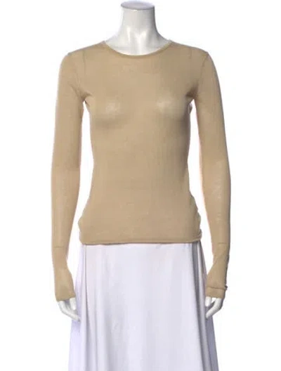 Pre-owned Dé Rococo Crew Neck Sweater In Neutrals
