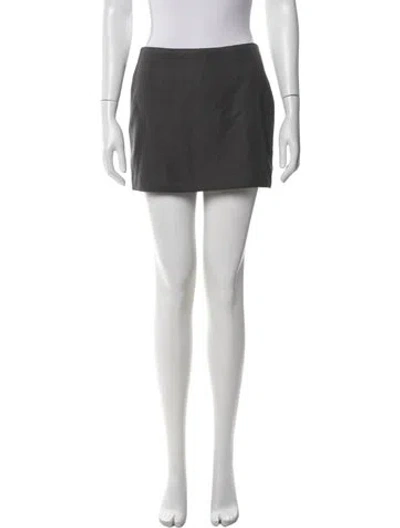 Pre-owned Dé Rococo Mini Skirt In White