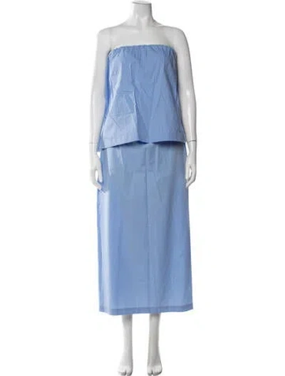 Pre-owned Dé Rococo Skirt Set In Blue