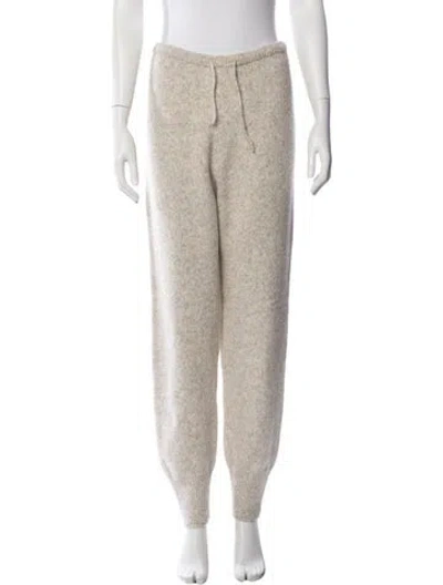 Pre-owned Dé Rococo Straight Leg Pants In Neutral