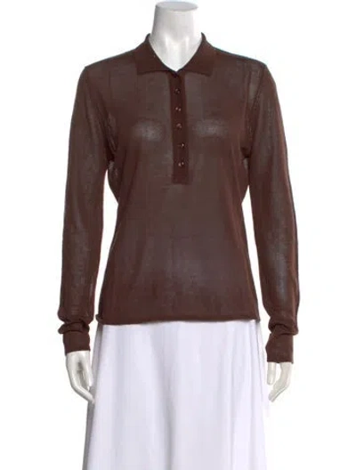 Pre-owned Dé Rococo Sweater In Brown