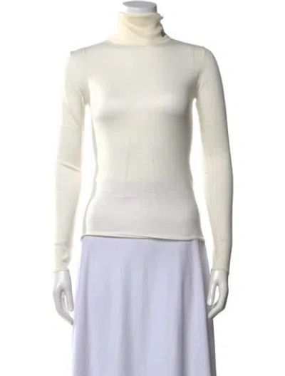 Pre-owned Dé Rococo Turtleneck Sweater In Neutrals