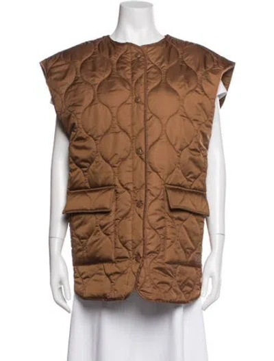 Pre-owned Dé Rococo Vest W/ Tags In Brown