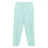 De Santis Patterned Trousers In Green