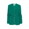 De Santis Split Sleeve Jacket In Green