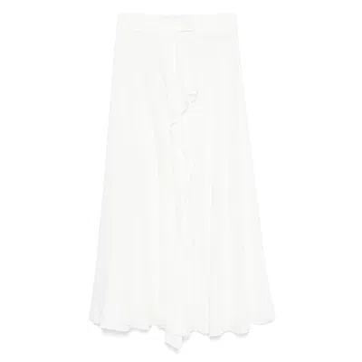 DE SANTIS WHITE SKIRTS