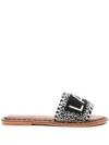 De Siena Lake Como Beads Flat Sandals