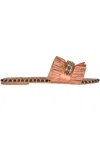 De Siena Semira Rafia Slided In Copper