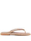 De Siena Shoes Resort Sandals In Brown