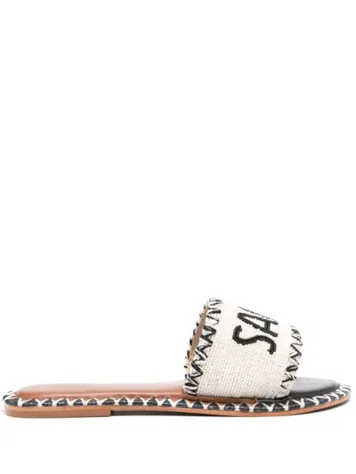 DE SIENA SHOES DE SIENA SHOES SAINT TROPEZ BEADS FLAT SANDALS