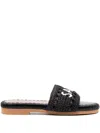 De Siena Shoes Saint Tropez Sandals In Black