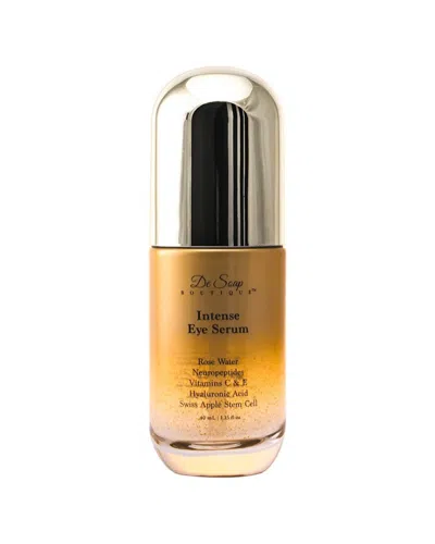 De Soap Boutique 1.35oz Intense Eye Serum Vitamin C&e + Hayaluronic Acid+neuropeptides