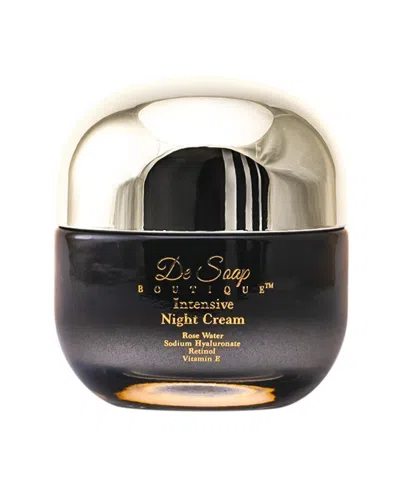 De Soap Boutique 1.7oz Intensive Night Cream With Retinol +vitamin E