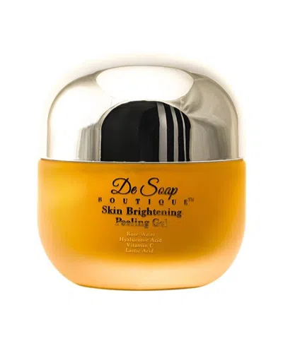 De Soap Boutique 1.7oz Skin Brightening Peeling Gel With Vitamin C + Hayaluronic Acid