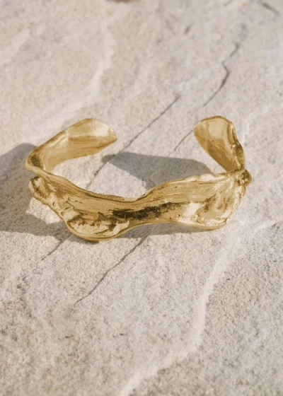 Dea Dia Amargosa Cuff Bracelet In Gold