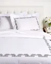Dea Italian Linens Greek Embroidered Duvet Set