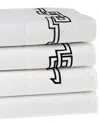 Dea Italian Linens Greek Embroidered Sheet Set
