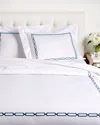 Dea Italian Linens Prato Embroidered Duvet Set