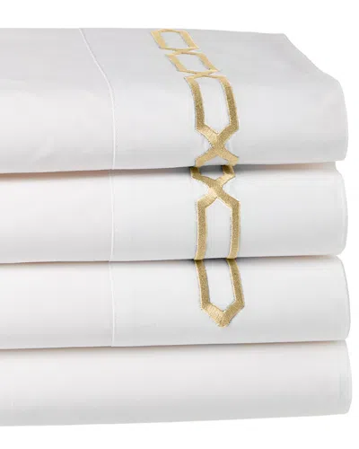 Dea Italian Linens Prato Embroidered Sheet Set