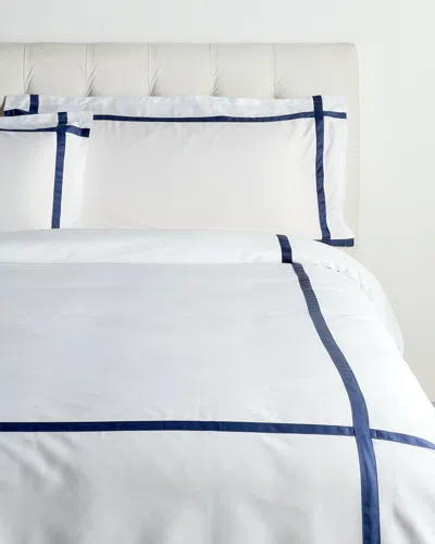 Dea Italian Linens Sinfonia Toscana Carlo Insert Duvet Set In White