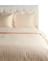 Dea Italian Linens 600 Thread Count Duvet Set In Brown