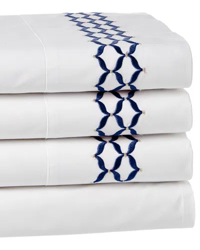 Dea Italian Linens Virgina Embroidered Sheet Set