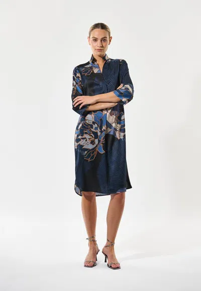 Dea Kudibal Kamillesdea Silk-blend Shirt Dress In Black