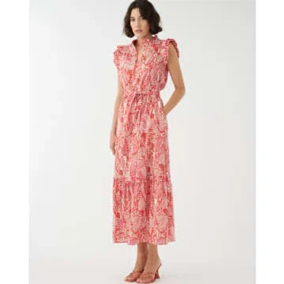 Dea Kudibal Raya Dress Calavera Terracotta In Pink