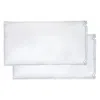 Dea Luxury Linens Artemide Embroidery Standard Pillowcase, Pair In White