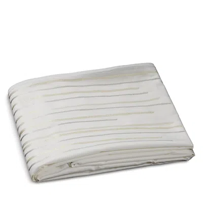 Dea Luxury Linens Ascanio Duvet Cover, King In Neutral