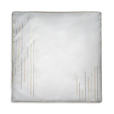 Dea Luxury Linens Ascanio Sham, Euro In White