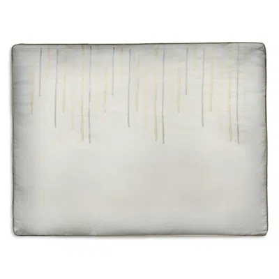 Dea Luxury Linens Ascanio Sham, Standard In Neutral